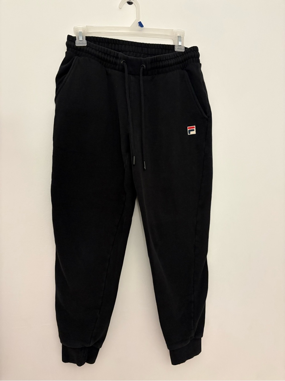 FILA Men's Black Jogger Pants